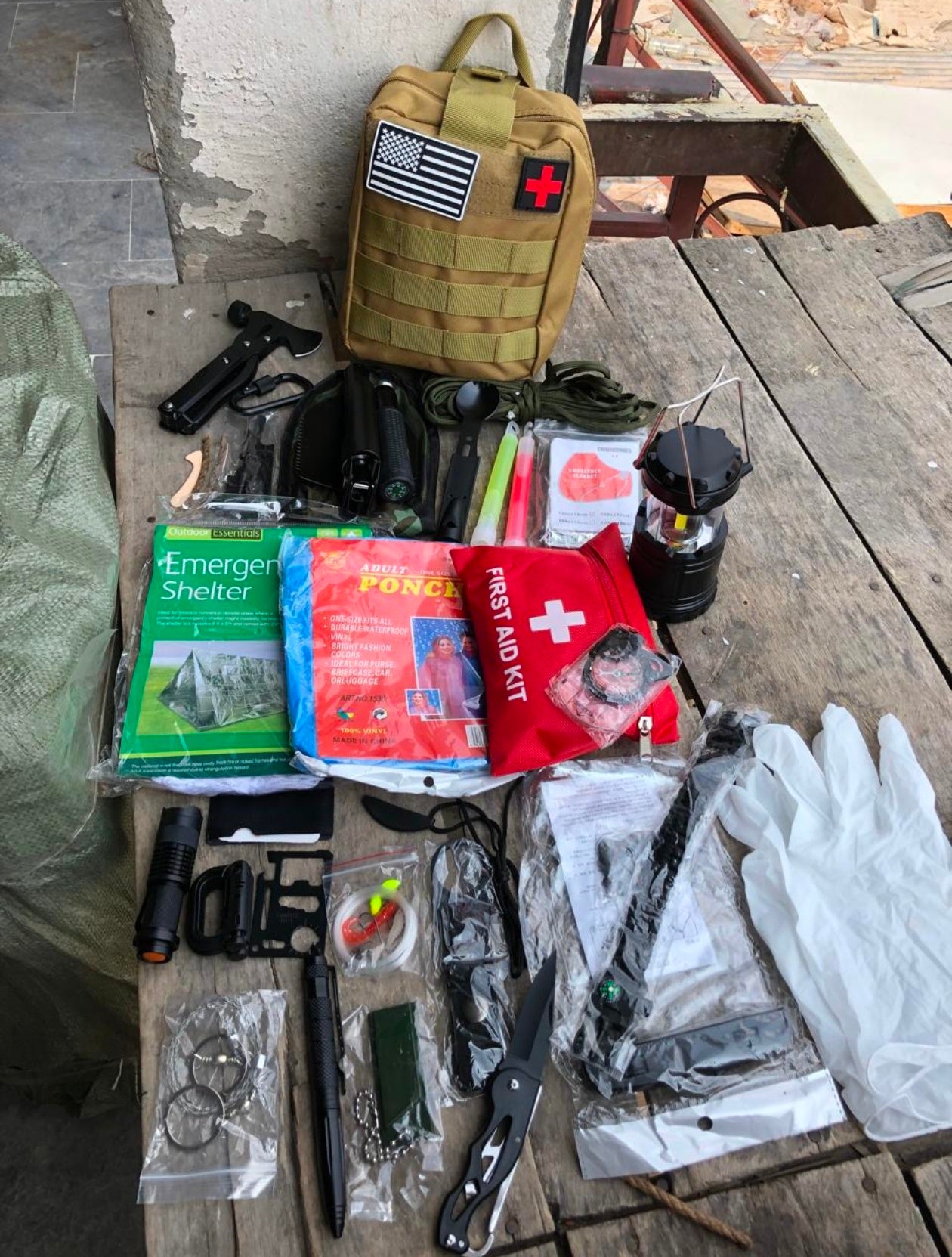 Molle TACTICAL bag with Kit Camping Kit tourist Molle TACTICAL bag with Kit Camping Kit tourist